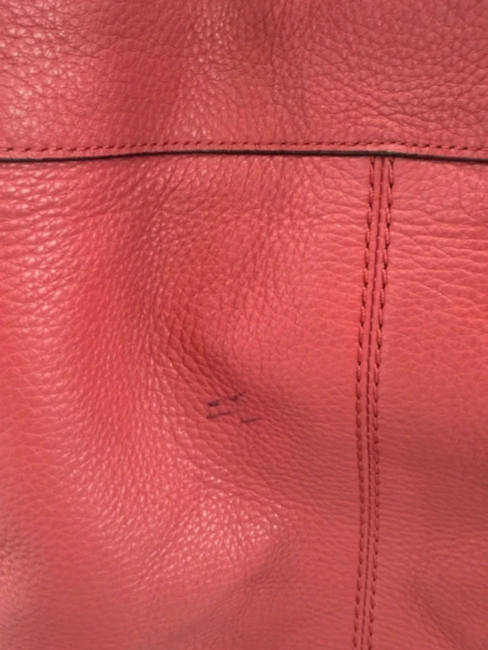 Coach soft pebbled